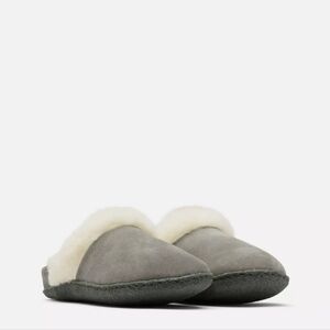 Sorel nakiska slide II slipper grey 5 NWT